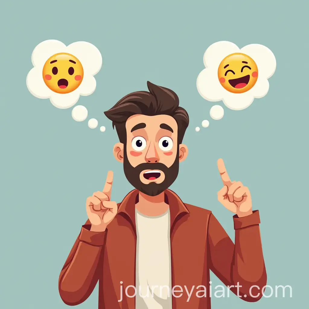 Person-Contemplating-Imaginary-Choices-with-Gesturing-Hands