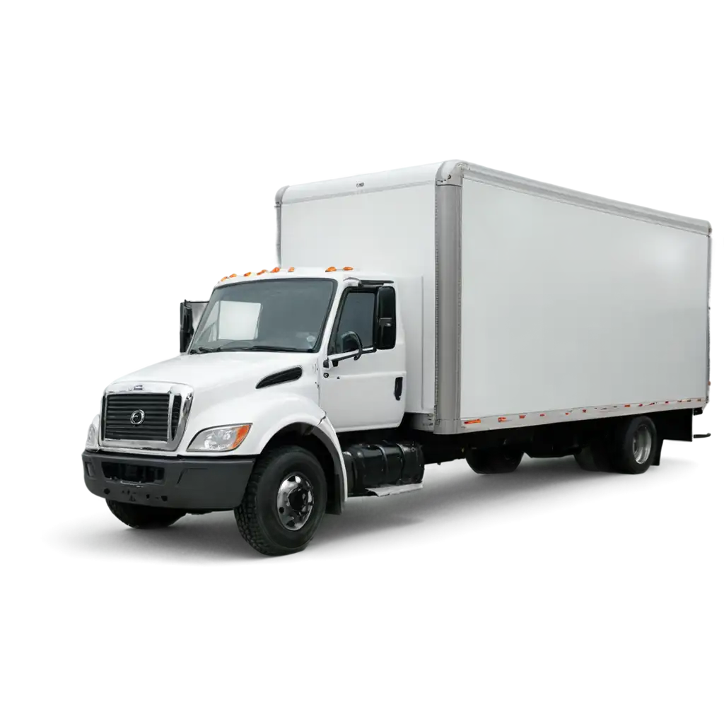 White-Distribution-Truck-PNG-Image-for-Versatile-Digital-Use