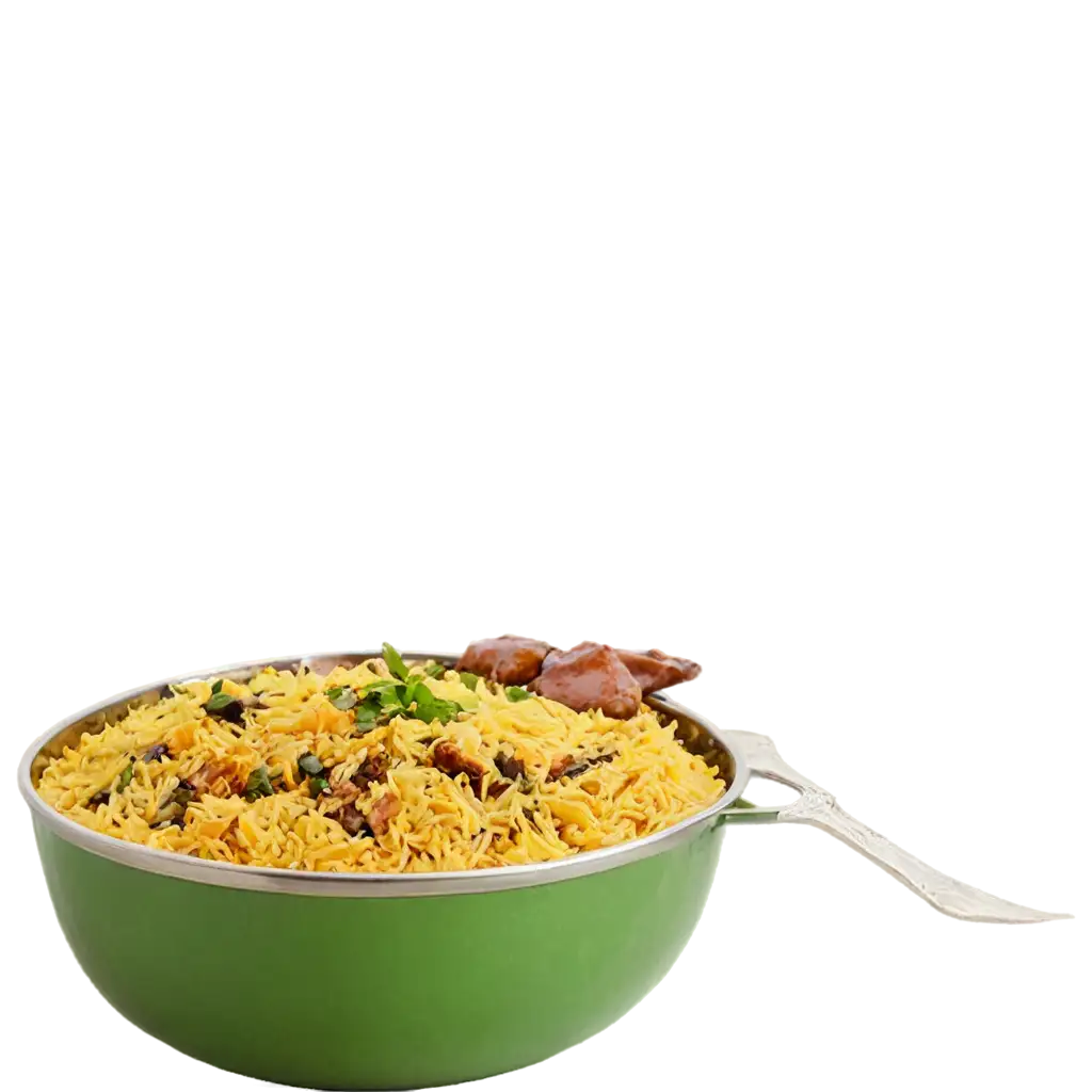 Biryani-PNG-Image-HighQuality-Transparent-Format-for-Culinary-Visuals