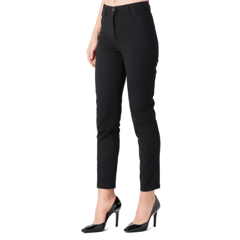 Leg-in-Black-Pant-PNG-Image-for-Versatile-Design-Applications