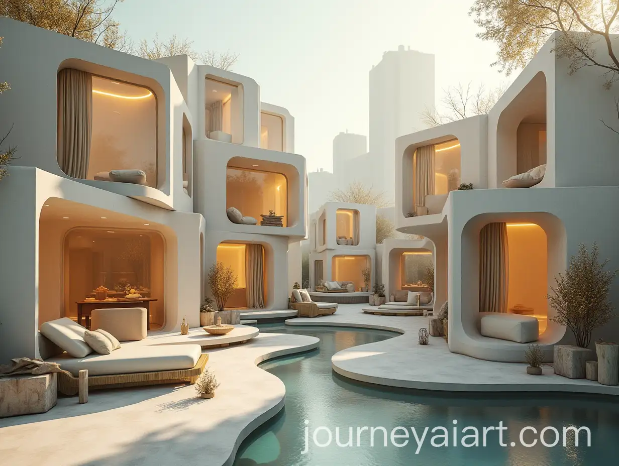 Utopian-Future-Cubic-Modular-Homes-Connected-by-Metal-Tubes
