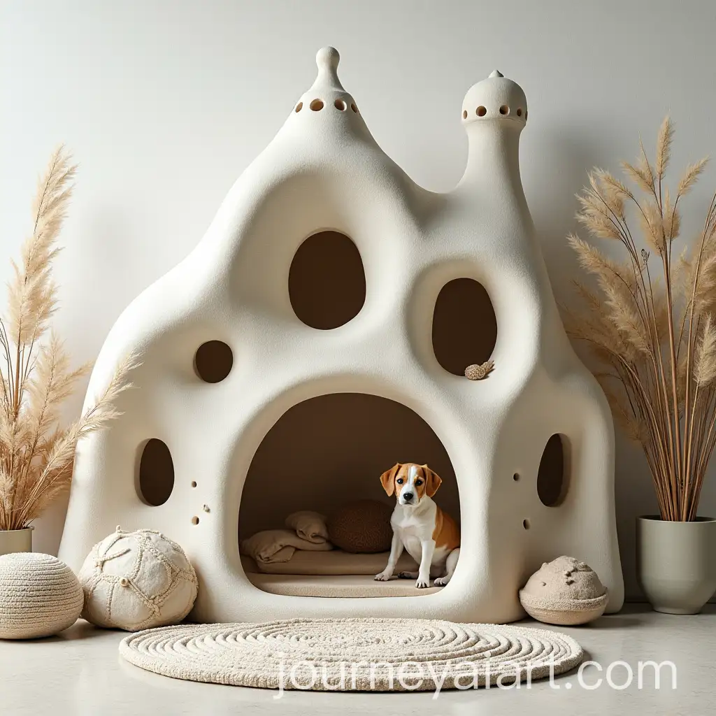 Antoni-Gaudi-Style-Doghouse-Replica