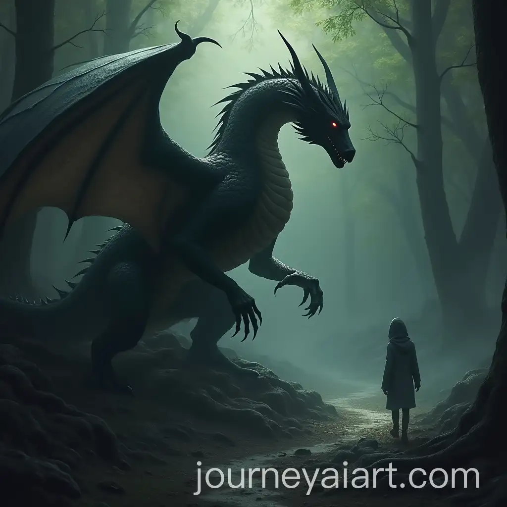 DragonAI-Image-Prompt-Expansion-Surrounded-by-Lost-Souls-and-Dark-Shadows