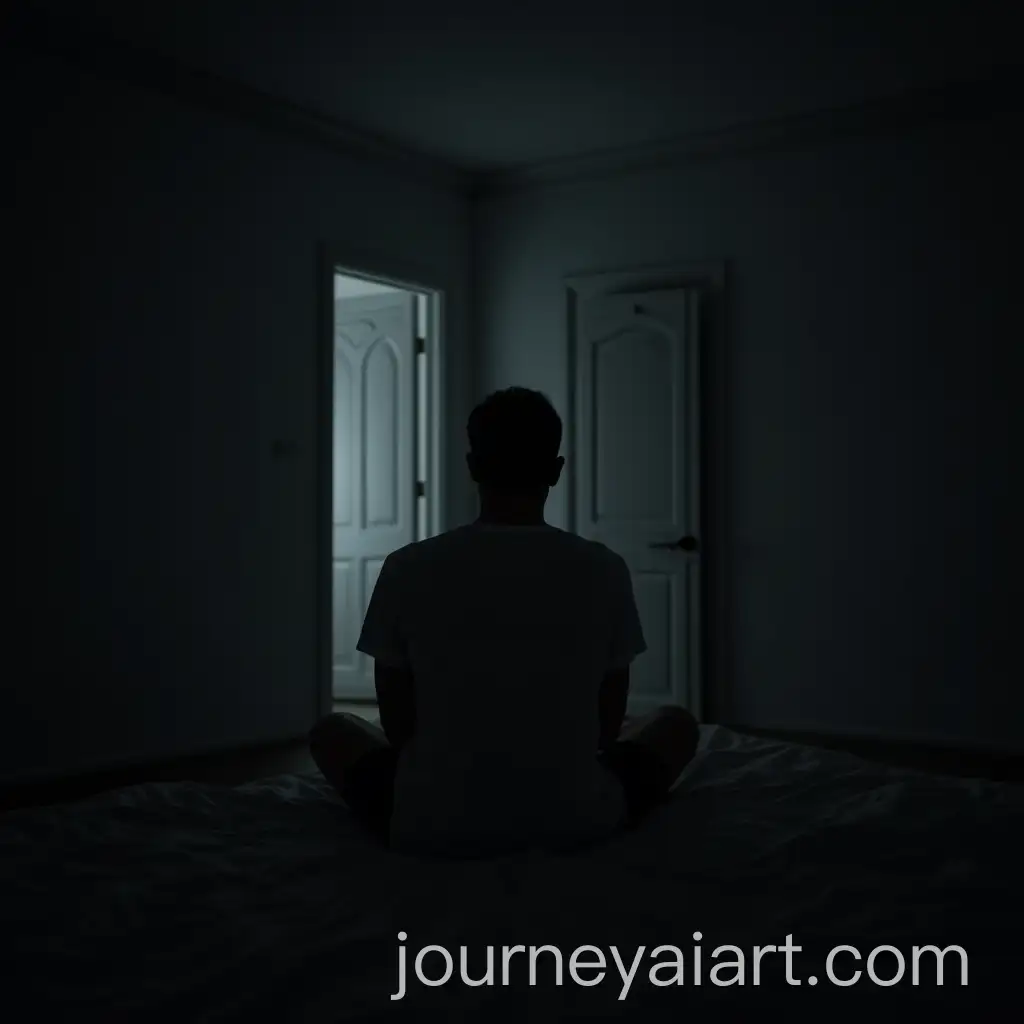 Man-Sitting-in-Dark-and-Scary-Bedroom