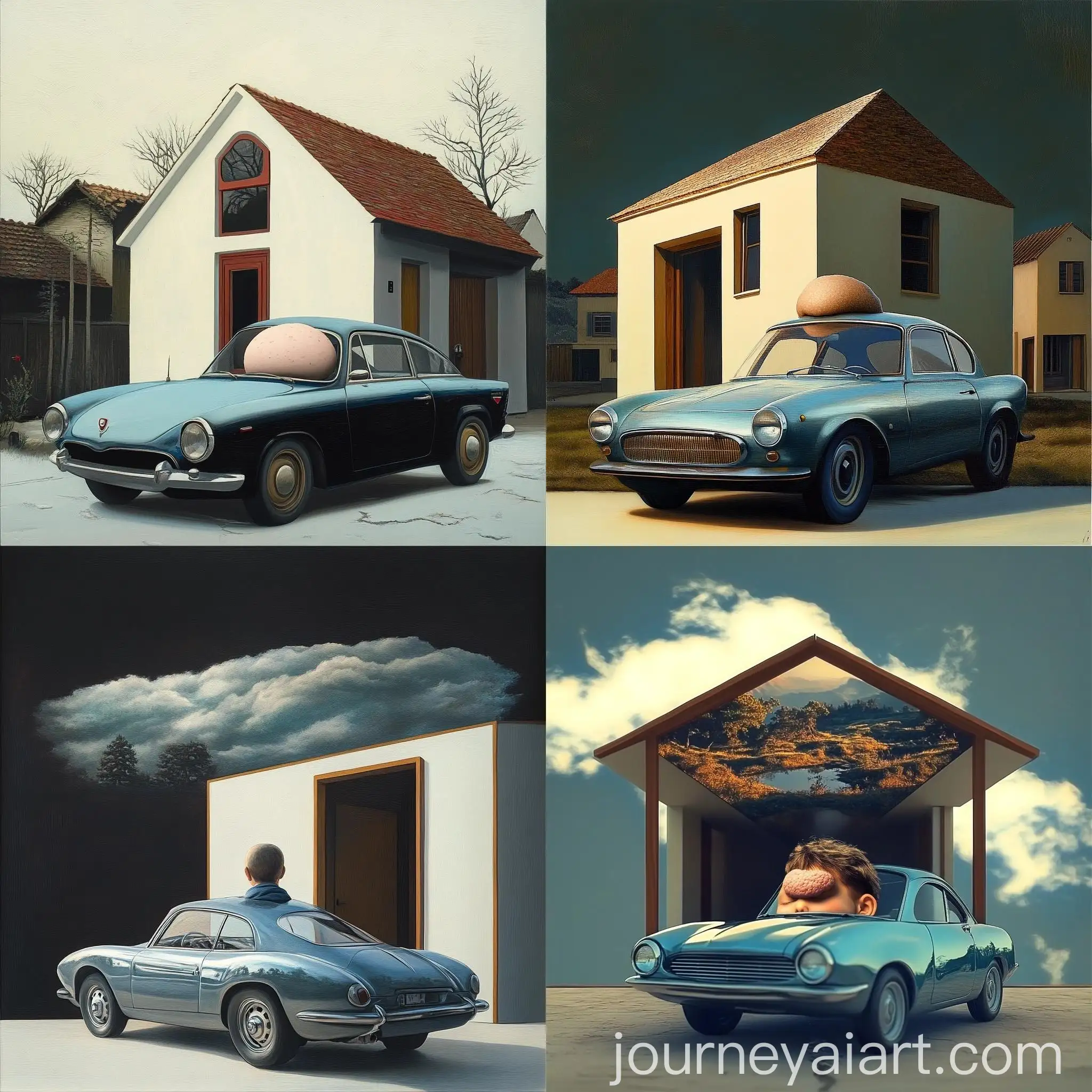 Child-with-Forehead-Lump-in-Autumn-Park-Setting