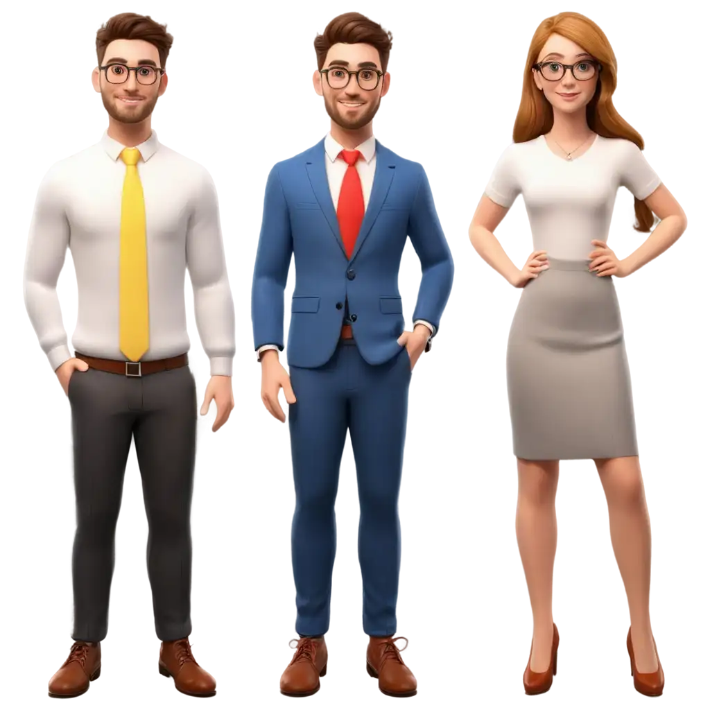 3D-PNG-Image-of-a-25YearOld-White-Digital-Marketer-in-Yellow-Office-Attire-with-Specs