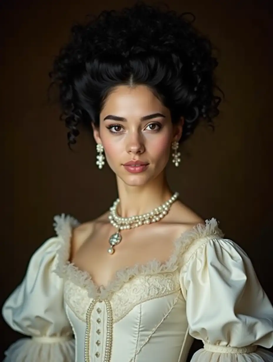 Aristocratic-Young-Woman-in-17th-Century-Debutante-Ball-Gown