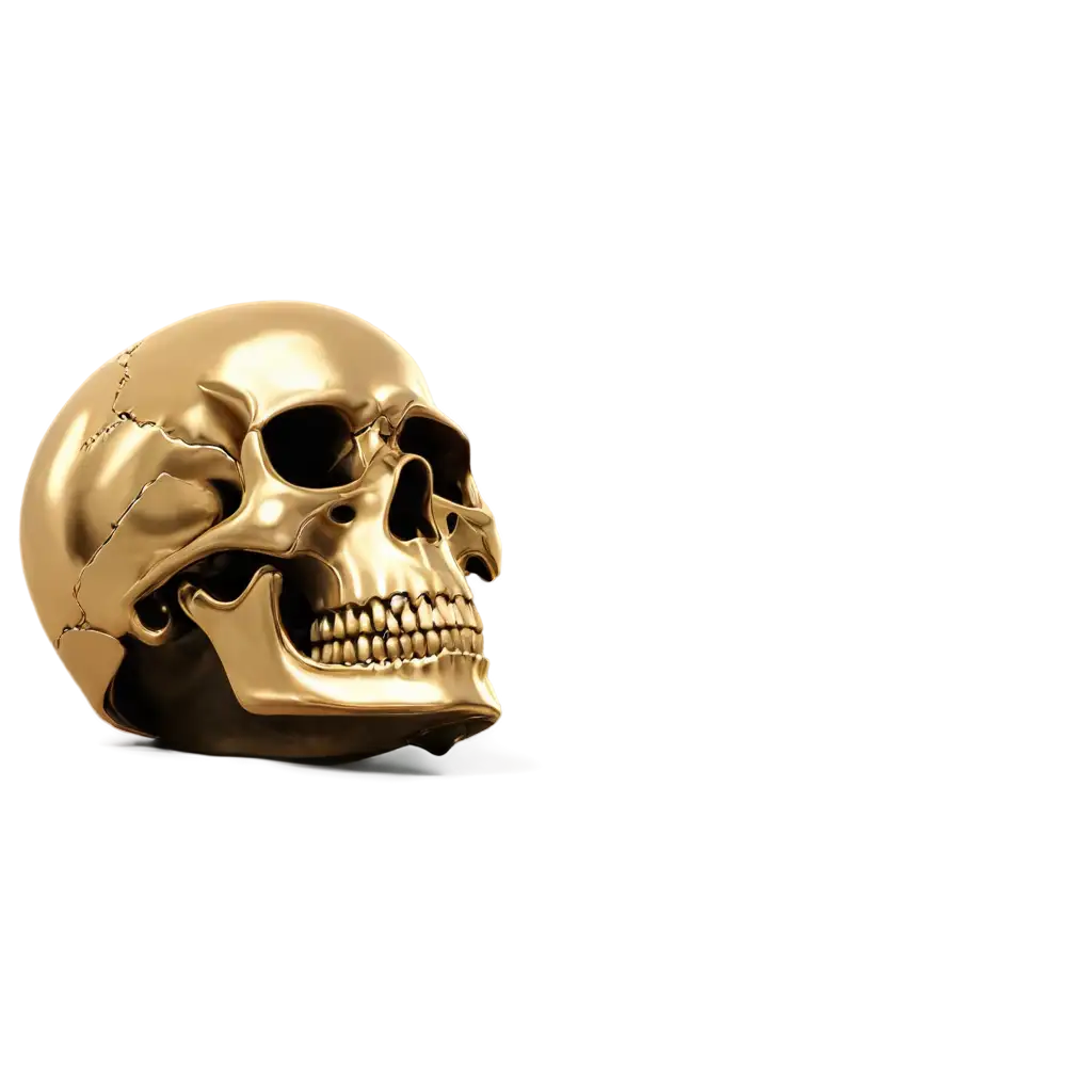 3D-Golden-Skull-PNG-Image-Enigmatic-and-Luxurious-Artwork