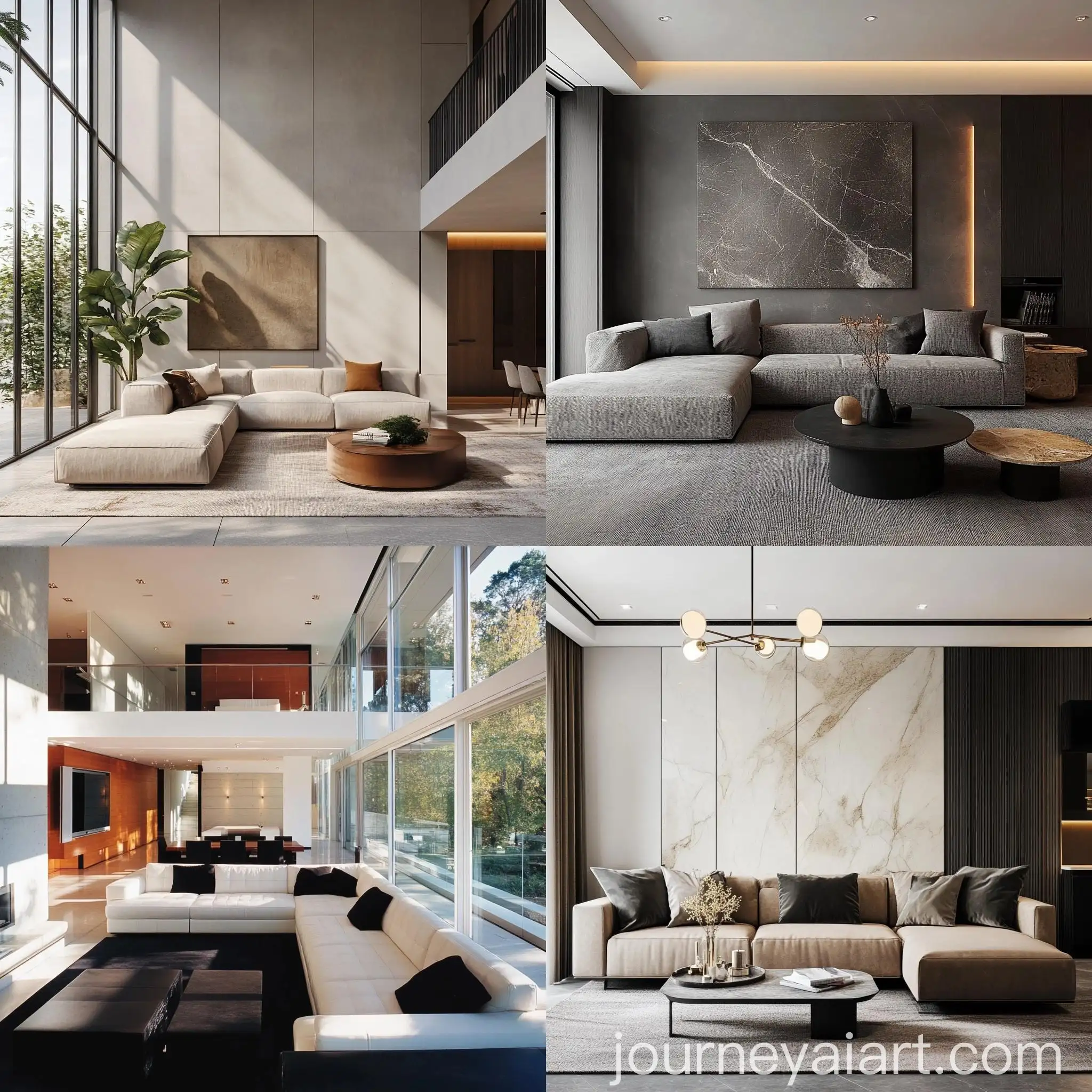 Contemporary-Living-Room-Interior-with-Modern-Design-Elements