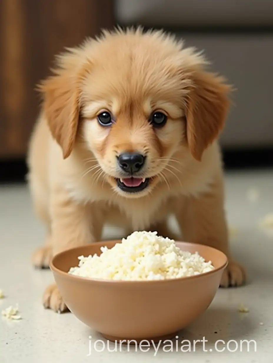 Playful-Puppy-Interacting-with-Rice