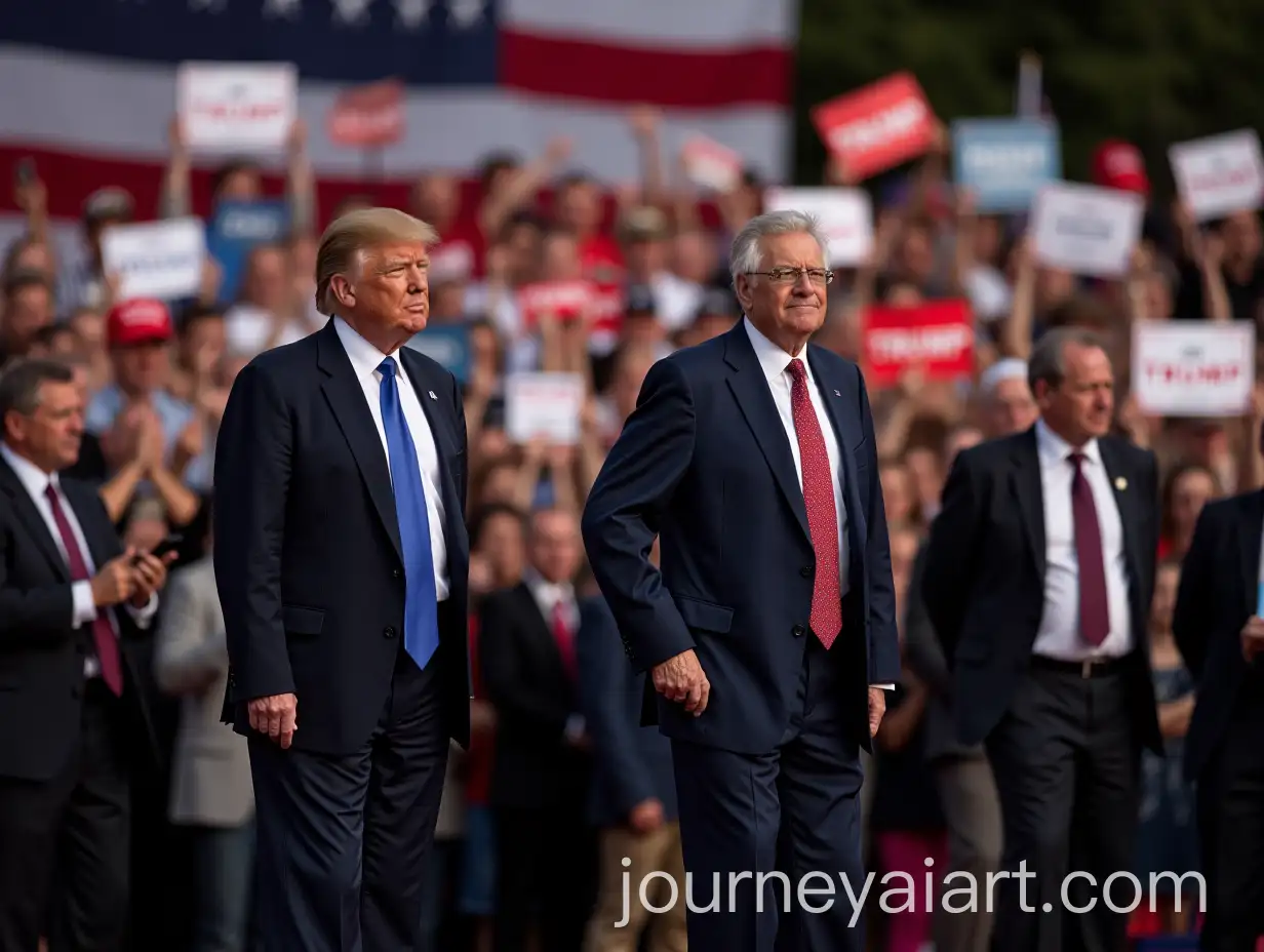 Political-Rally-with-Donald-Trump-Ralph-Nader-and-Supporting-Figures