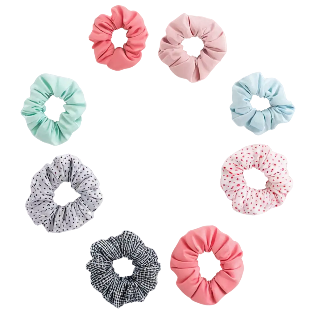 Scrunchies-PNG-Image-for-Fashion-Design-and-Personal-Branding