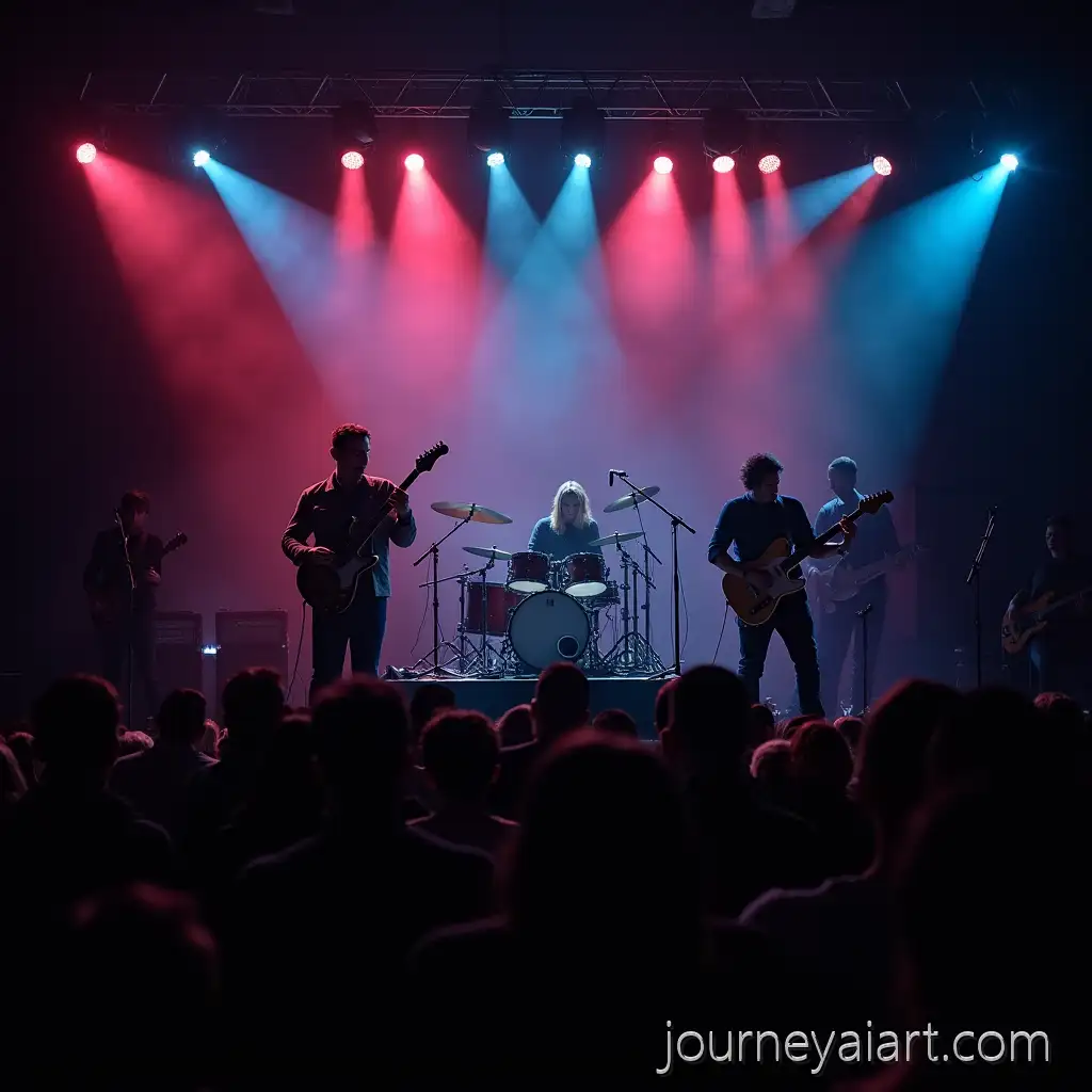 Rock-Band-Online-Concert-Landing-Page-Photo-Featuring-Stage-and-Performers