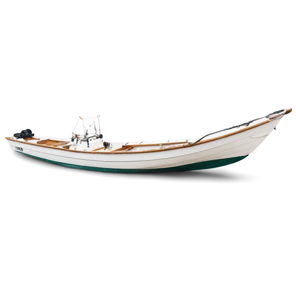Boat. The view from the side.
