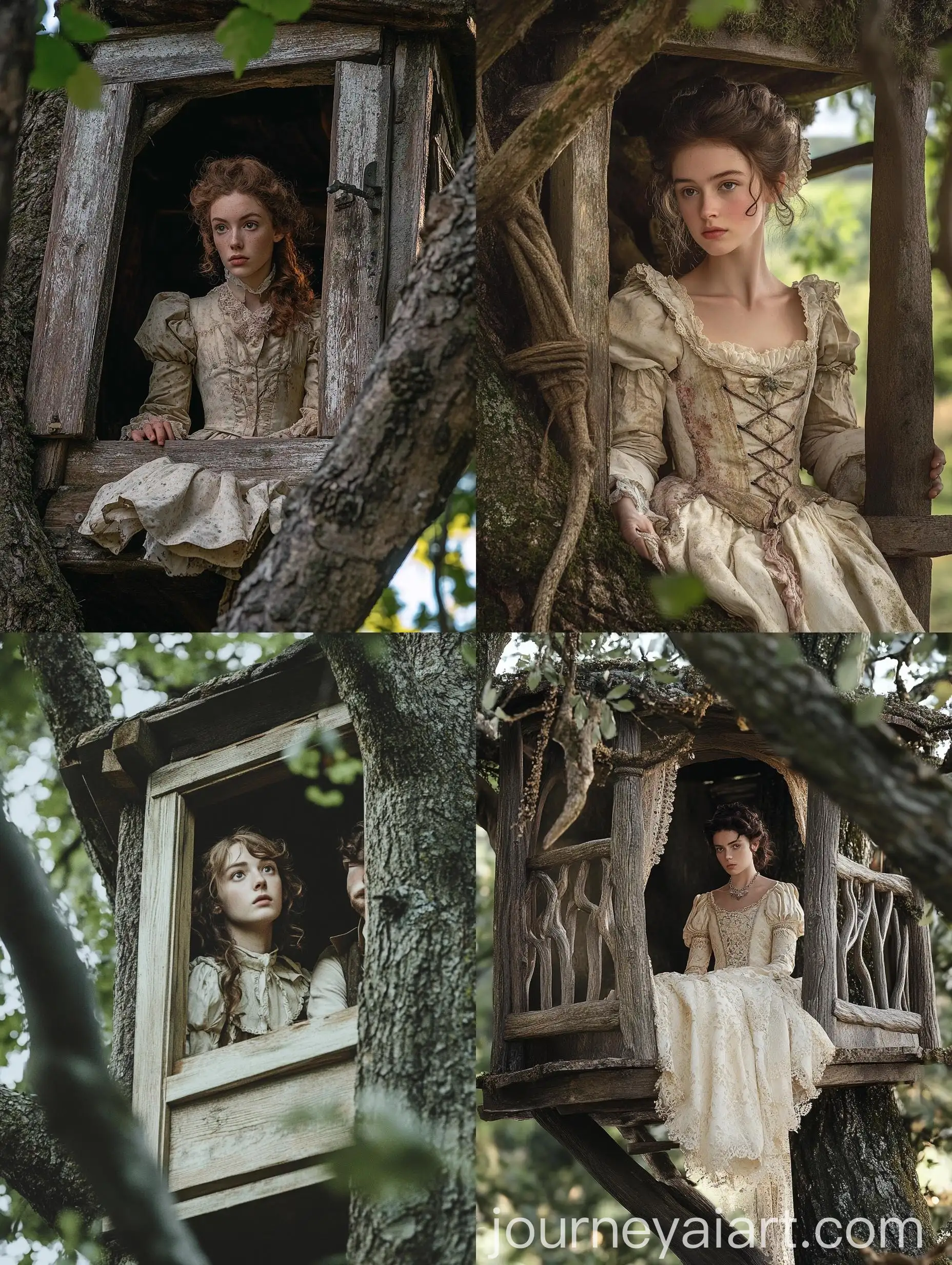 Young-Debutante-Rose-Trembleton-Hides-in-Treehouse-from-Undesirable-Suitor
