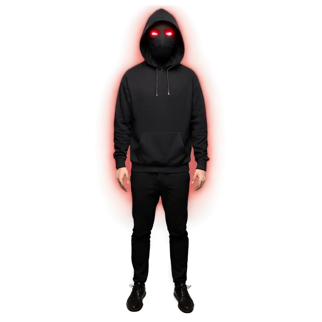 Mysterious-Male-Silhouette-PNG-with-Glowing-Red-Eyes-and-NinjaInspired-Mask