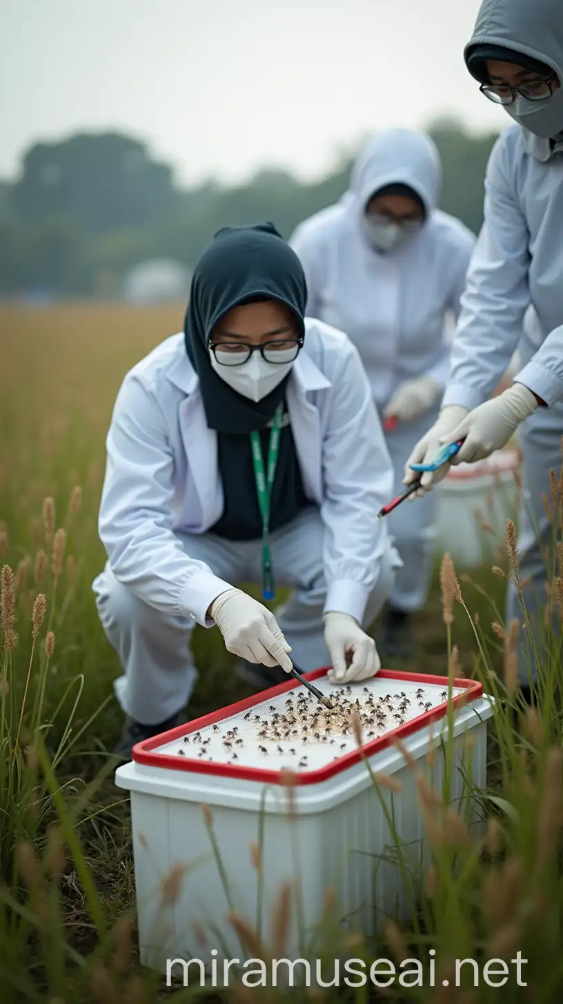 WolbachiaInfected Mosquito Release at Jakarta National Monument