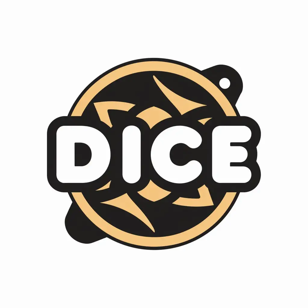 LOGO Design for DICE Cutecore Y2K Style in Entertainment Industry