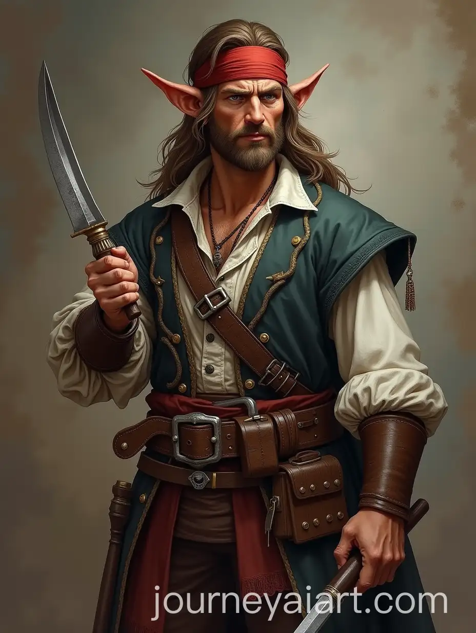 High-Elf-Male-Pirate-with-Carpenter-Tools-and-Pencil
