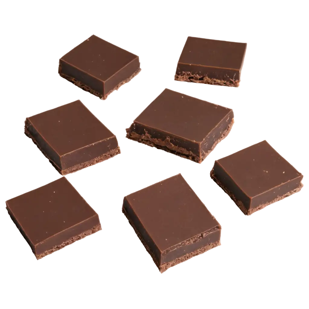 Chocolate-Squares-Broken-into-a-Pile-PNG-Image-HighQuality-Clarity-and-Detail