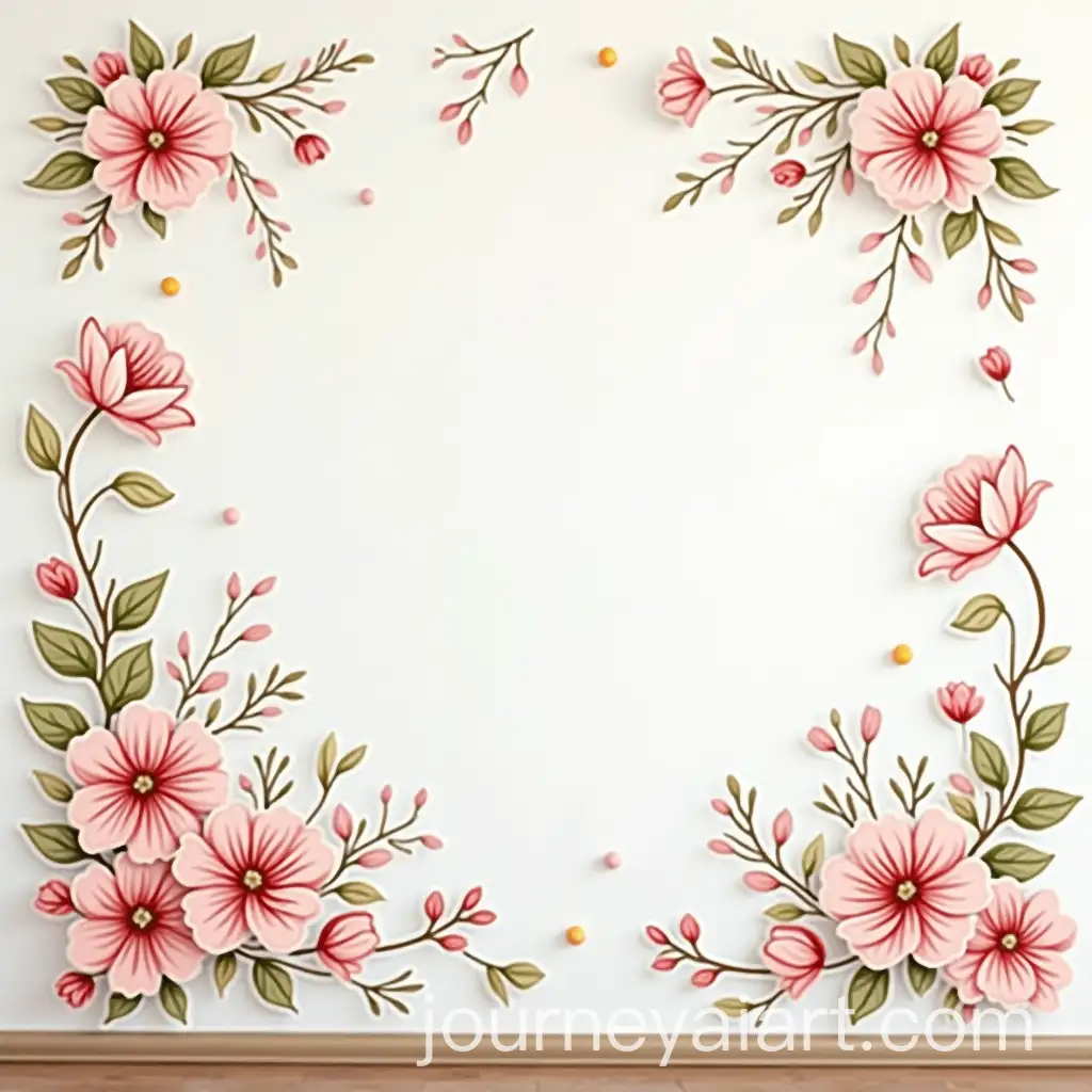 CartoonInspired-Floral-Pattern-Design-for-White-Walls
