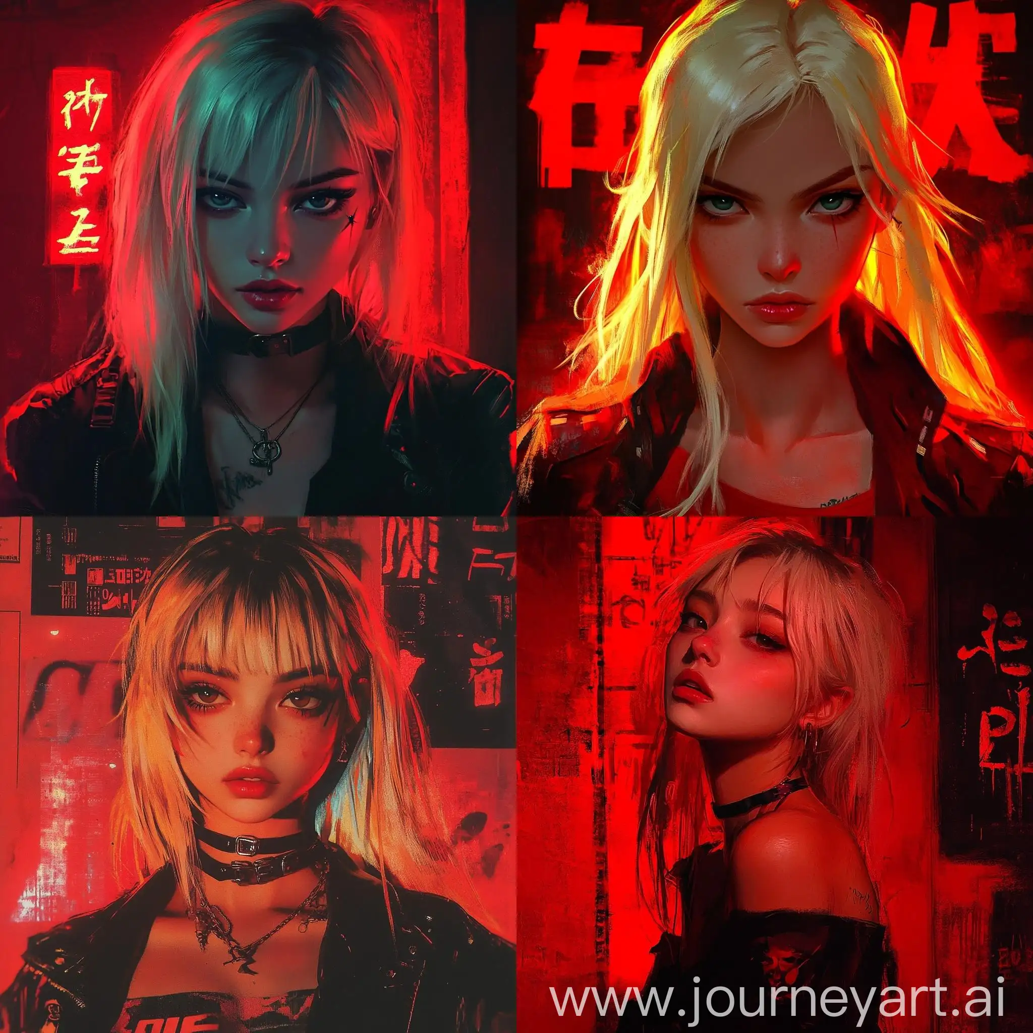 Anime-Style-Portrait-of-Blonde-Woman-in-Intense-Street-Art-Aesthetic