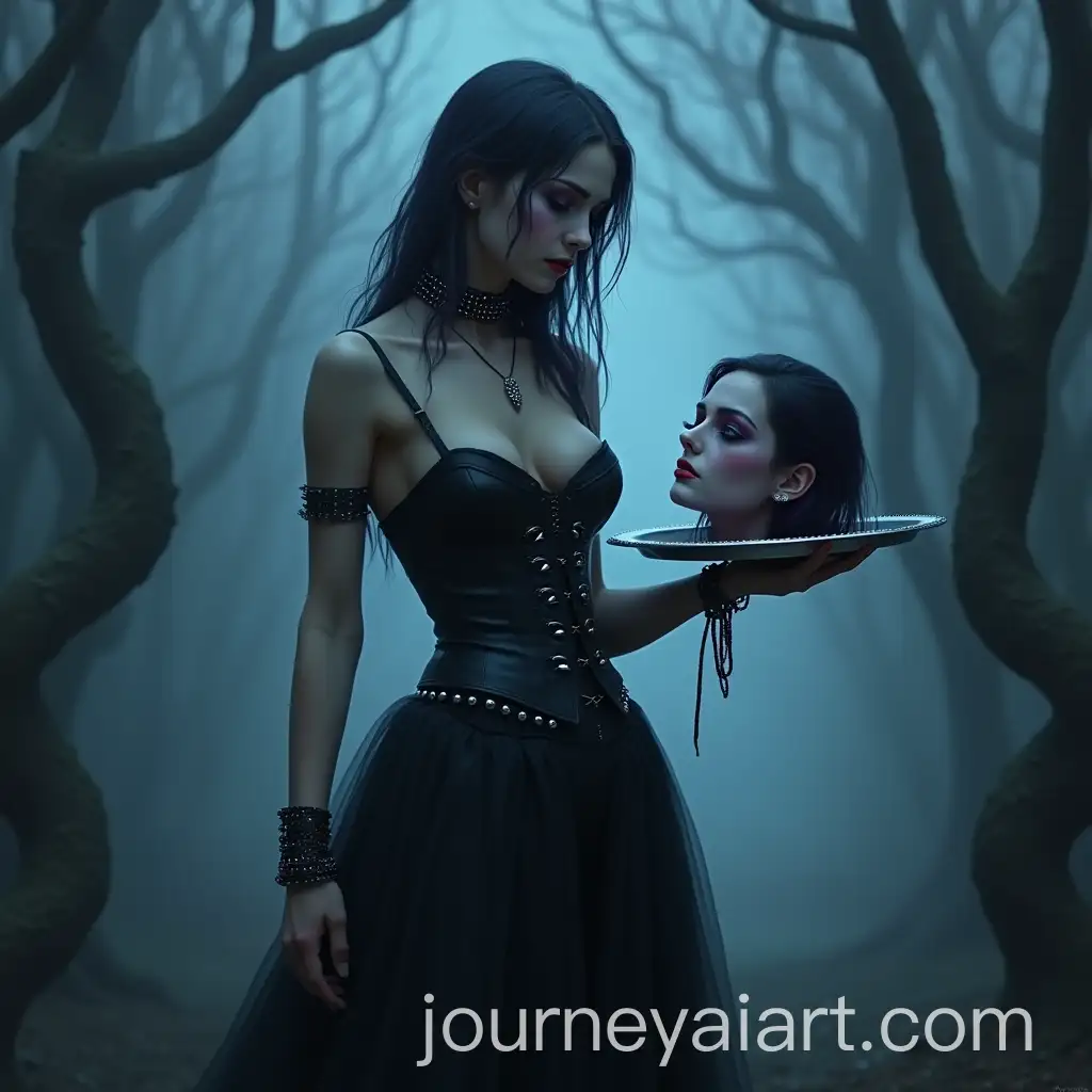 Headless-Woman-in-Gothic-FantasyAI-Art-Prompt-Expansion-Setting-with-Haunting-Atmosphere