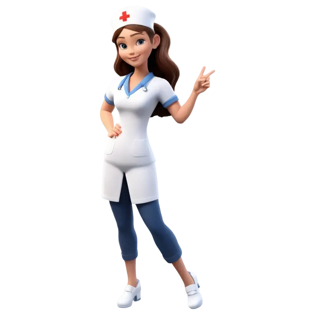 3D-Female-Nurse-PNG-Image-Disney-Character-Inspired-Design