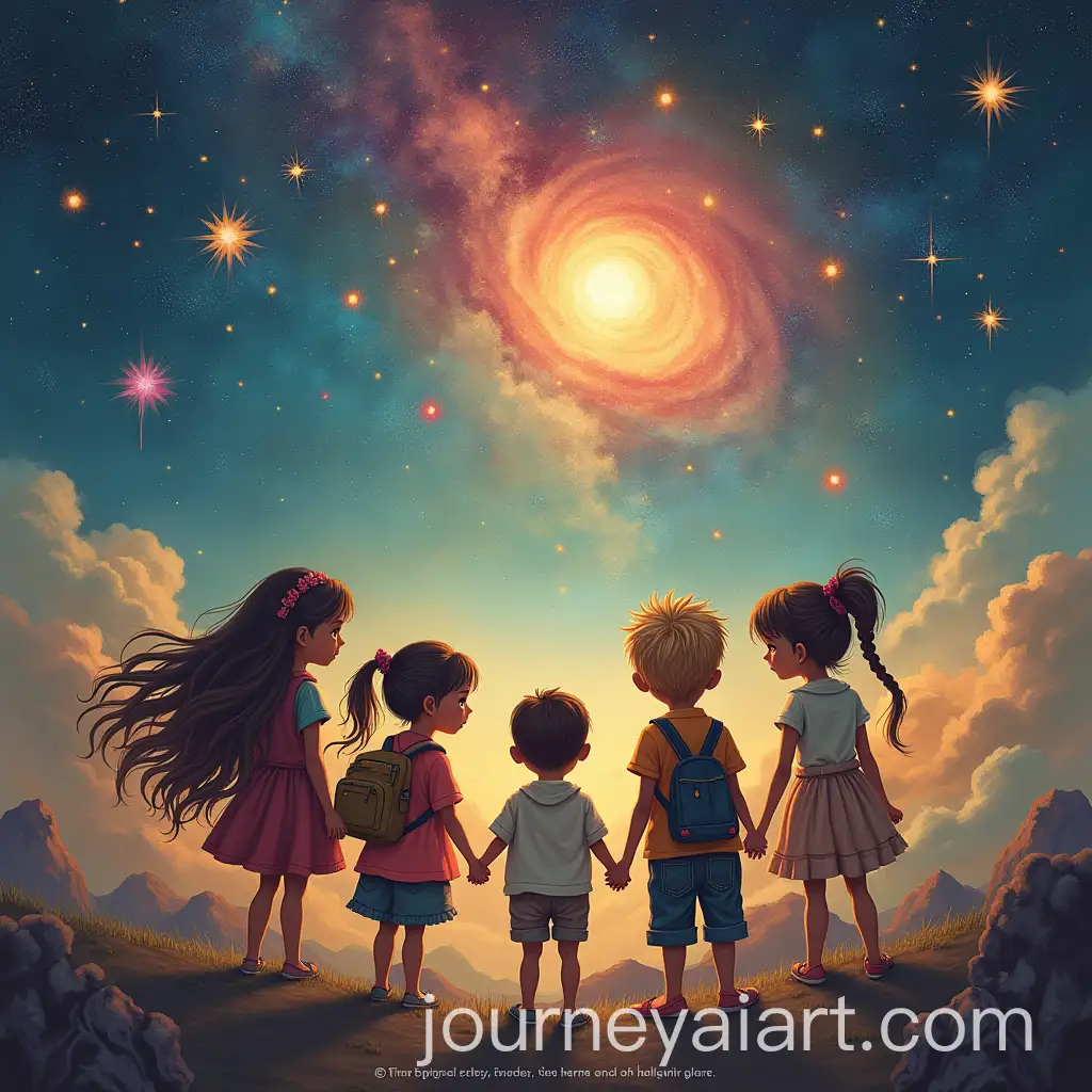 Children-Exploring-the-Universe