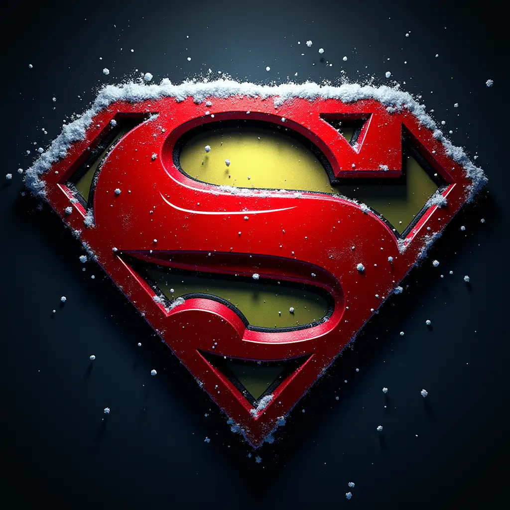 Dc comics superman logo Christmas