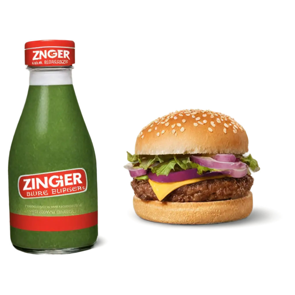 Zinger-Burger-PNG-Image-Perfect-for-Digital-Menus-Food-Blogs-and-Creative-Designs