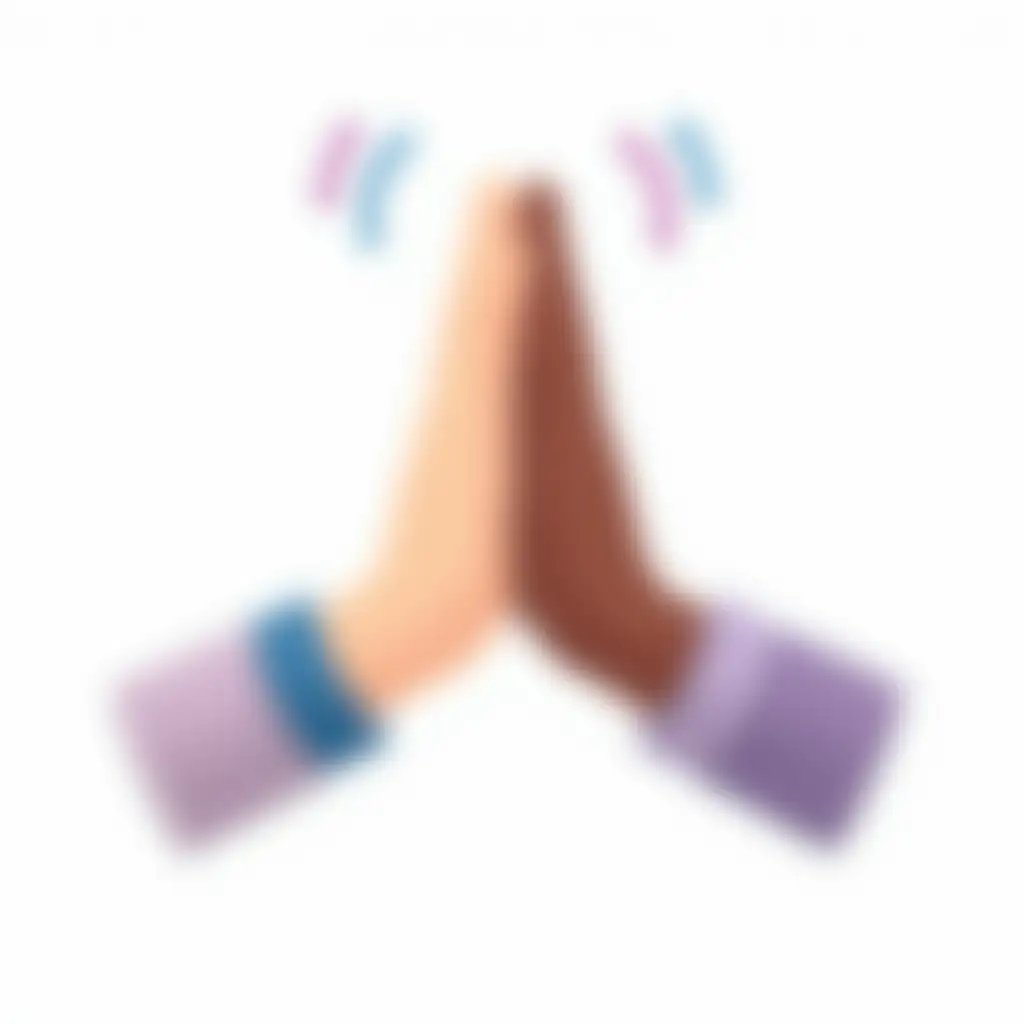 Diverse-Hands-Giving-a-HighFive-with-Colorful-Cuffs-and-Impact-Lines