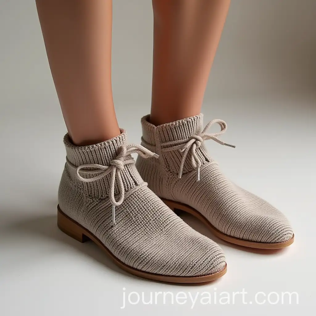 Eva-Knitting-Shoe-Design-in-Double-Shade