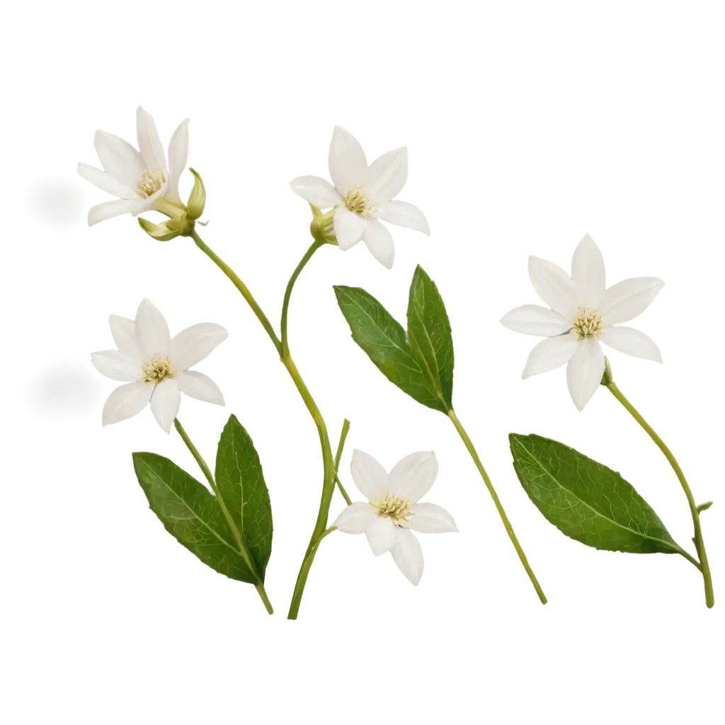 Small-White-Flowers-PNG-Image-with-Transparent-Background-for-Versatile-Design-Use