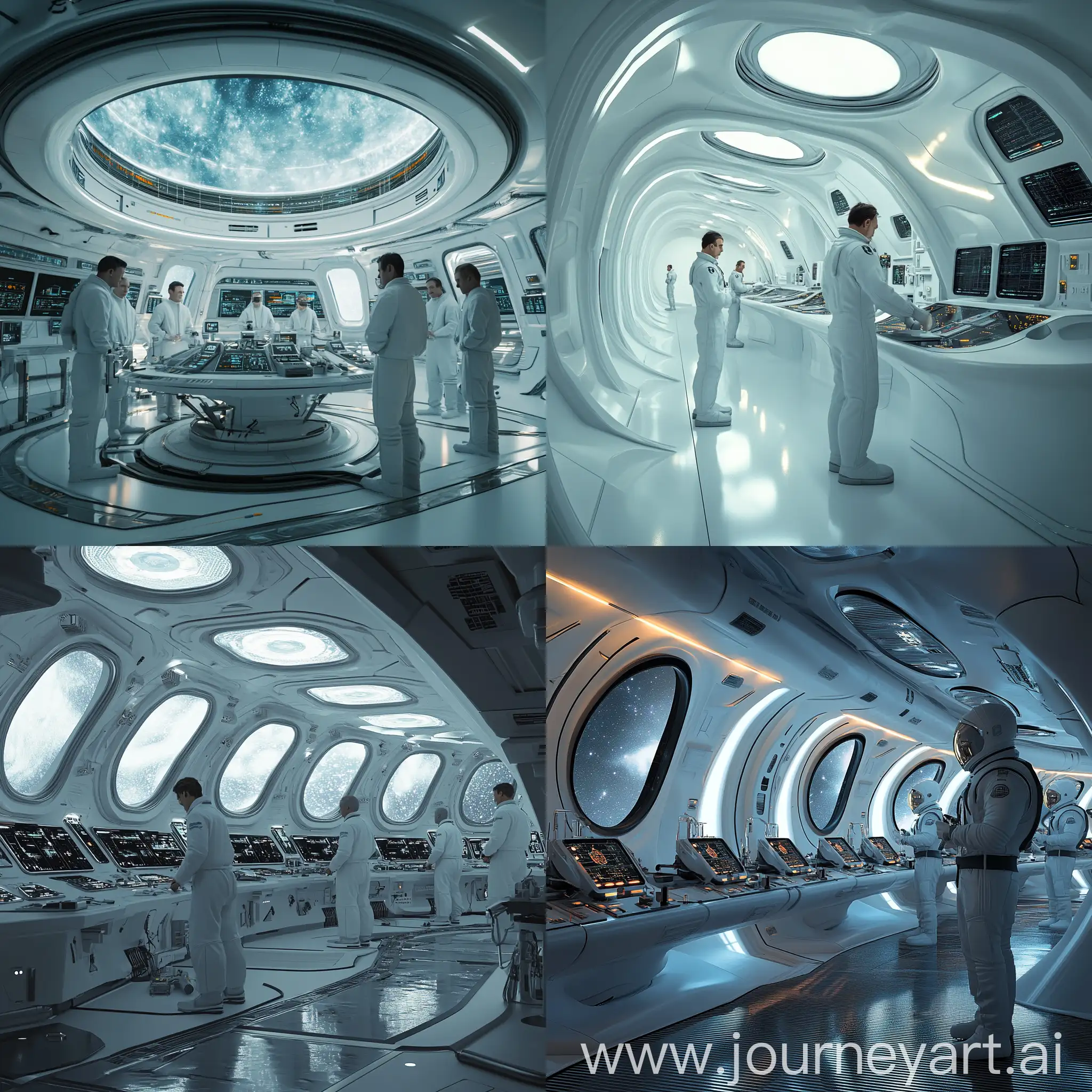 Futuristic-Space-Shuttle-Astronauts-in-HighTech-Control-Room