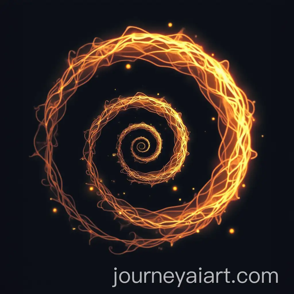 Abstract-Spiral-Logo-Design-on-White-Background