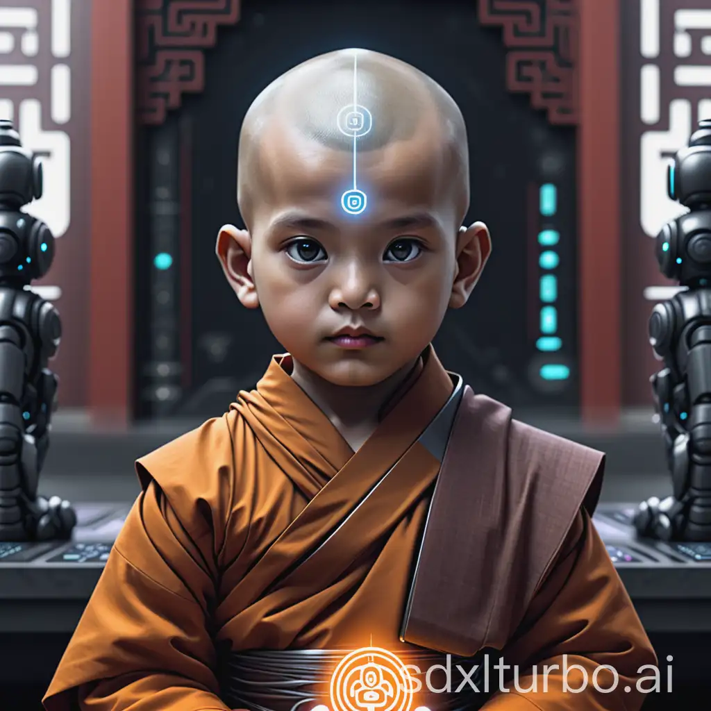 Future-AI-Monk-Meditating-in-Cybernetic-Temple