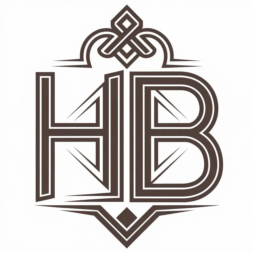 LOGO Design For Hasanjon Boyboboyev Modern HB Initials in Finance Industry