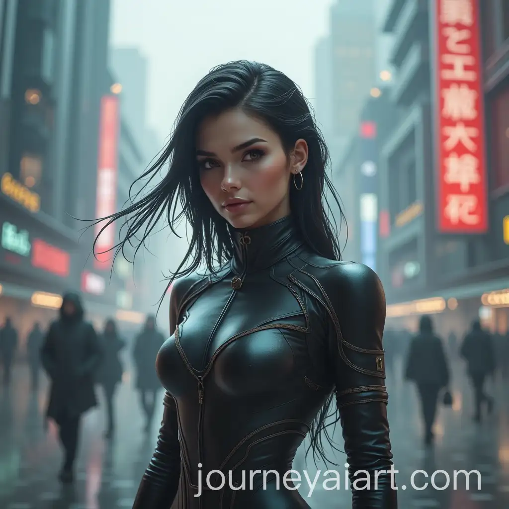 Futuristic-Female-Character-in-a-Modern-Cityscape