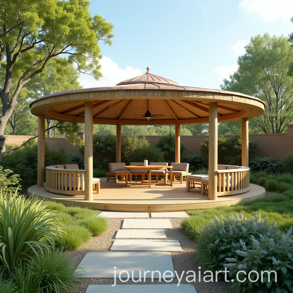 Kids-Playground-Landscape-with-Circular-Pavilion