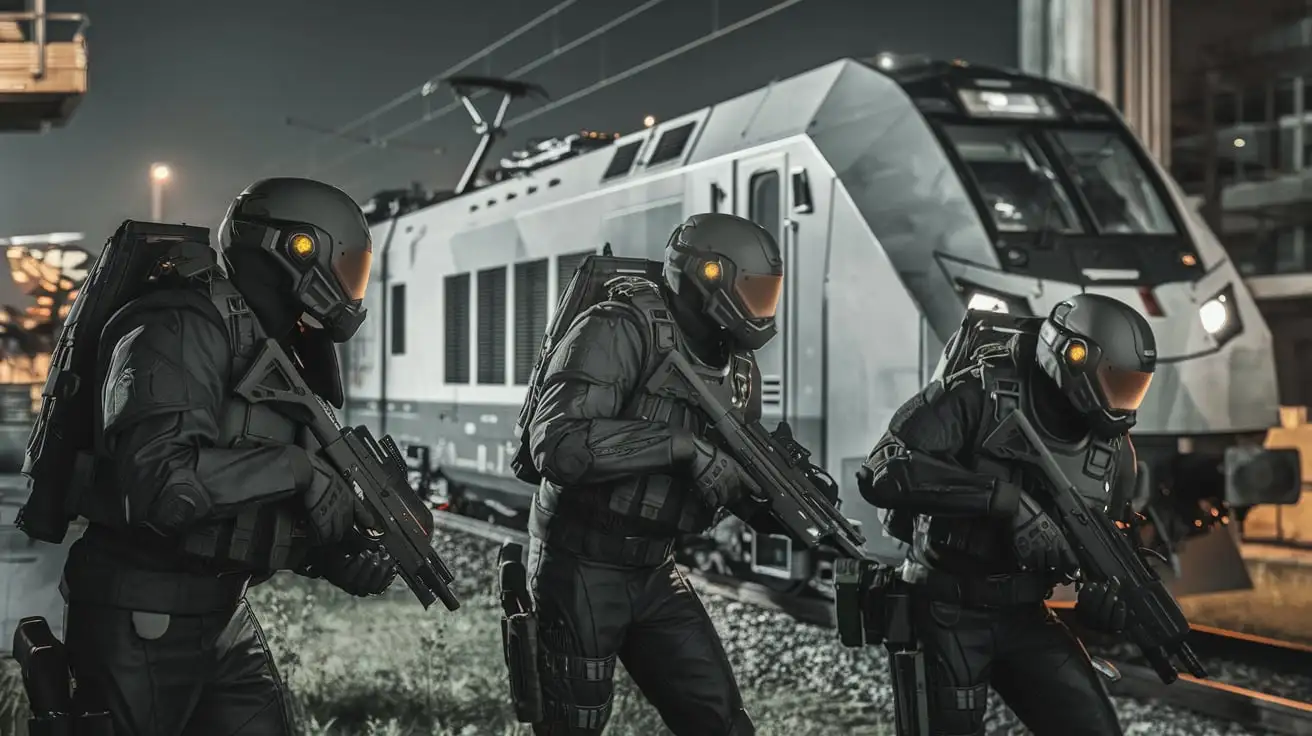 Special Forces Sneak Attack on Technologically Advanced Armored Train