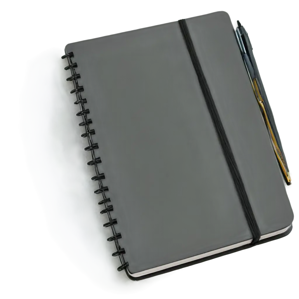 Open-Notebook-PNG-Image-for-Versatile-Design-and-Creative-Projects