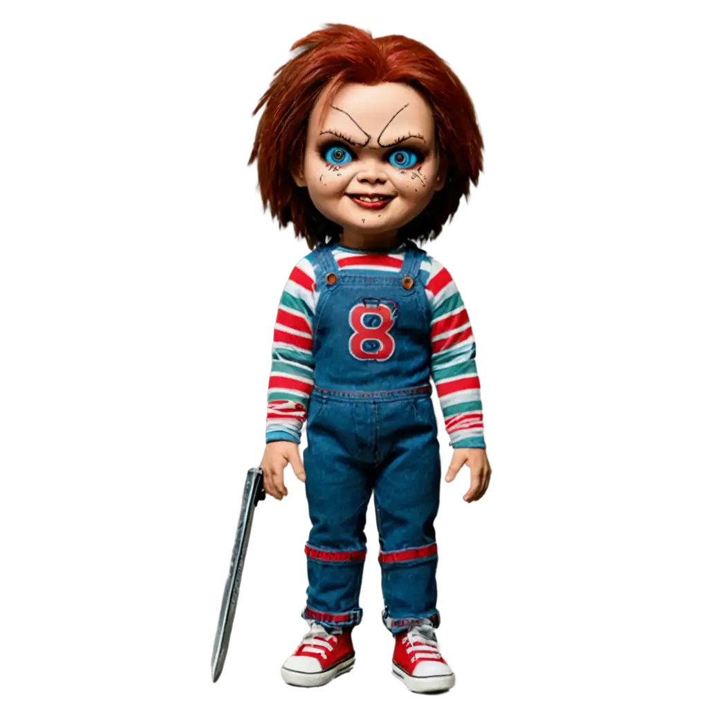 Chucky-Doll-with-Number-8-Tattoo-on-Face-PNG-Image-for-HighQuality-Visuals