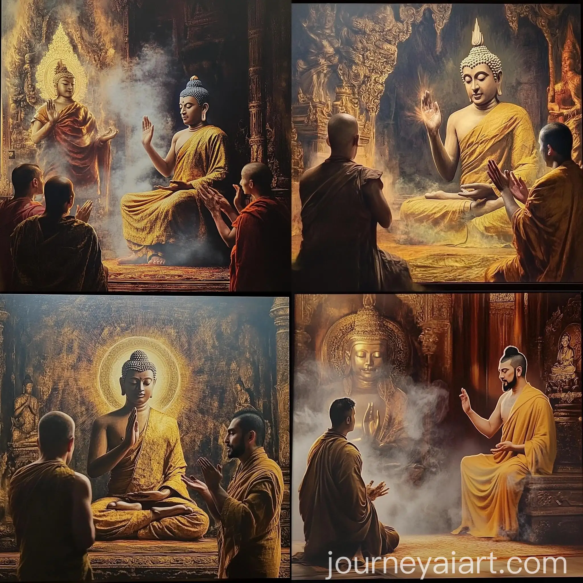 Buddha-Absorbing-Negative-Energy-from-a-Man