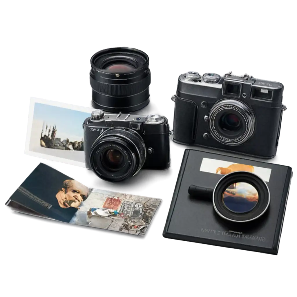 Enhance-Visual-Clarity-with-a-HighQuality-PNG-Image-of-Photographs-and-Camera