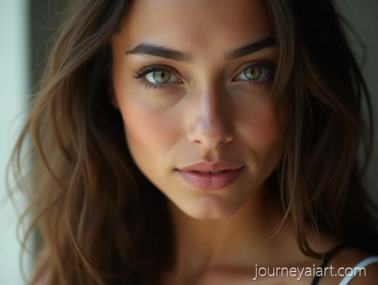 Full-Body-Portrait-of-a-Woman-with-Olive-Skin-and-LightColored-Eyes-in-Full-HD