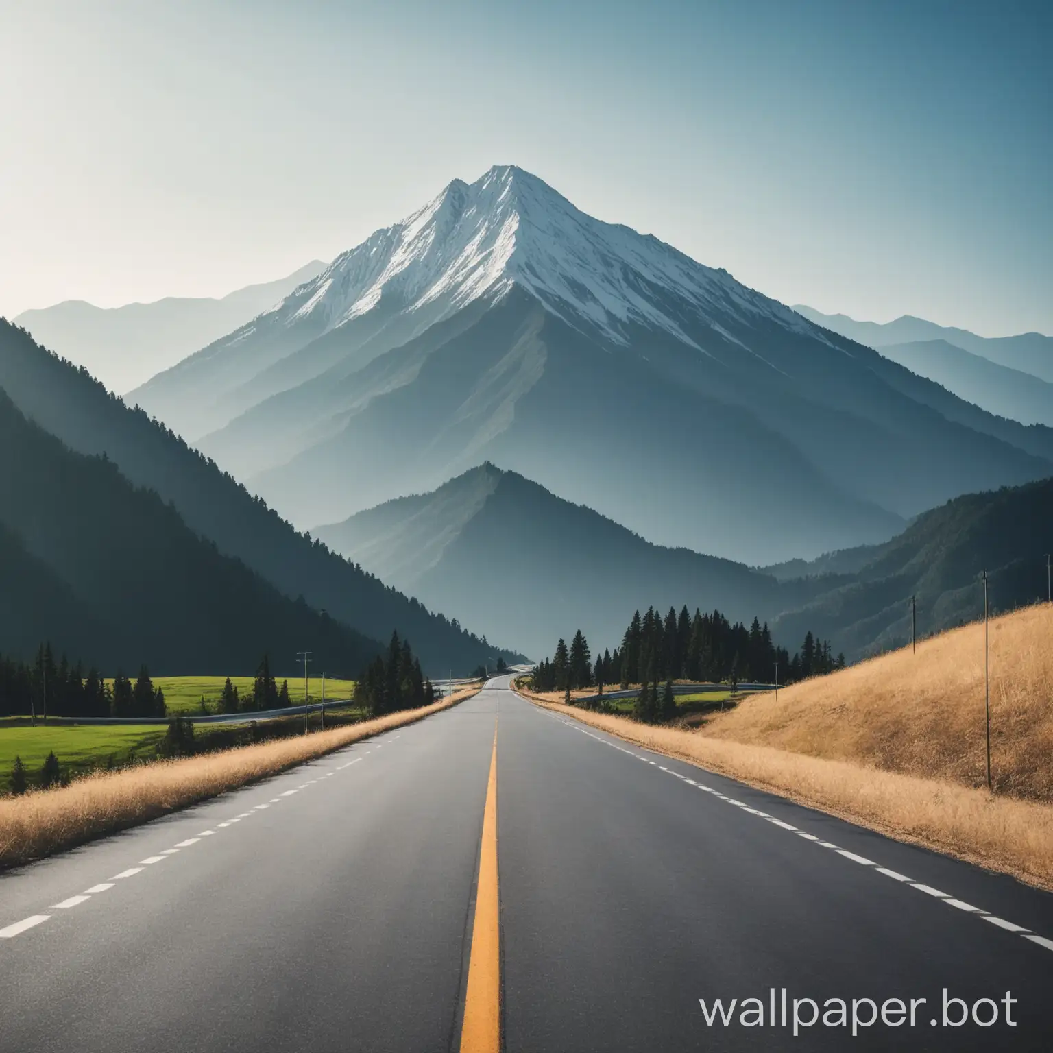 Scenic-Road-Leading-through-Majestic-Mountain-Landscape