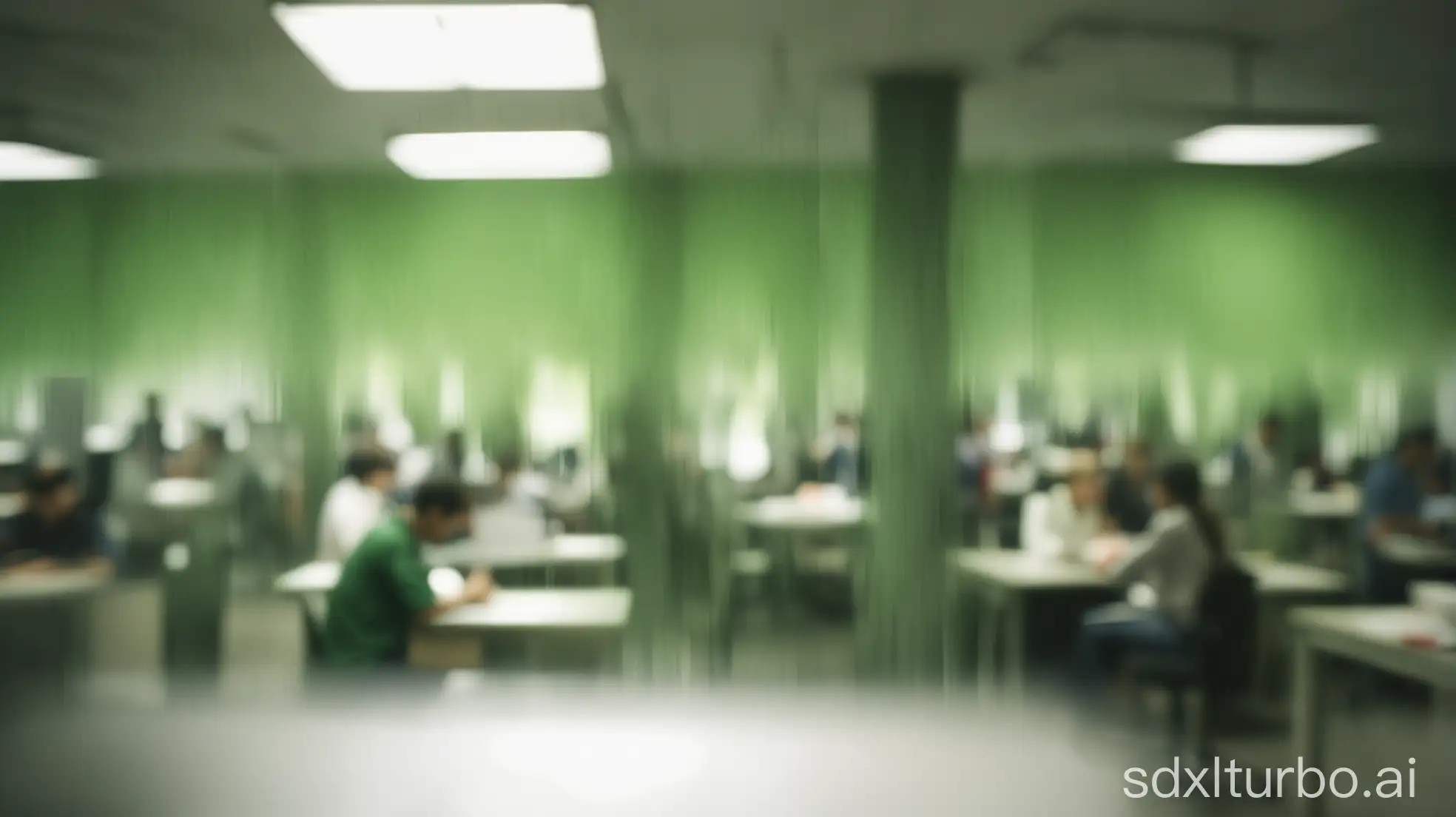 Blurred-Office-Professionals-in-a-GreenTinted-Workspace