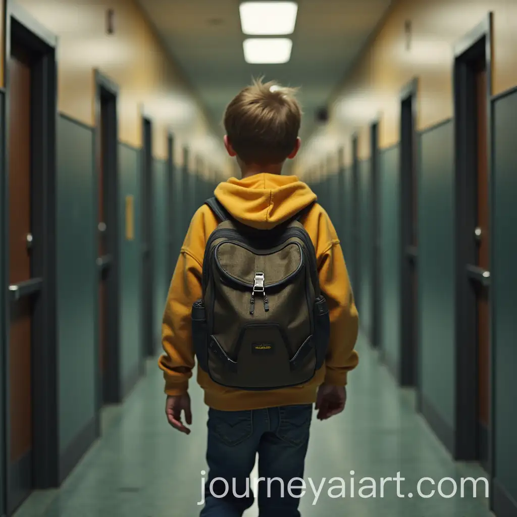 Angry-5th-Grader-Walking-Out-of-Juvenile-Hall