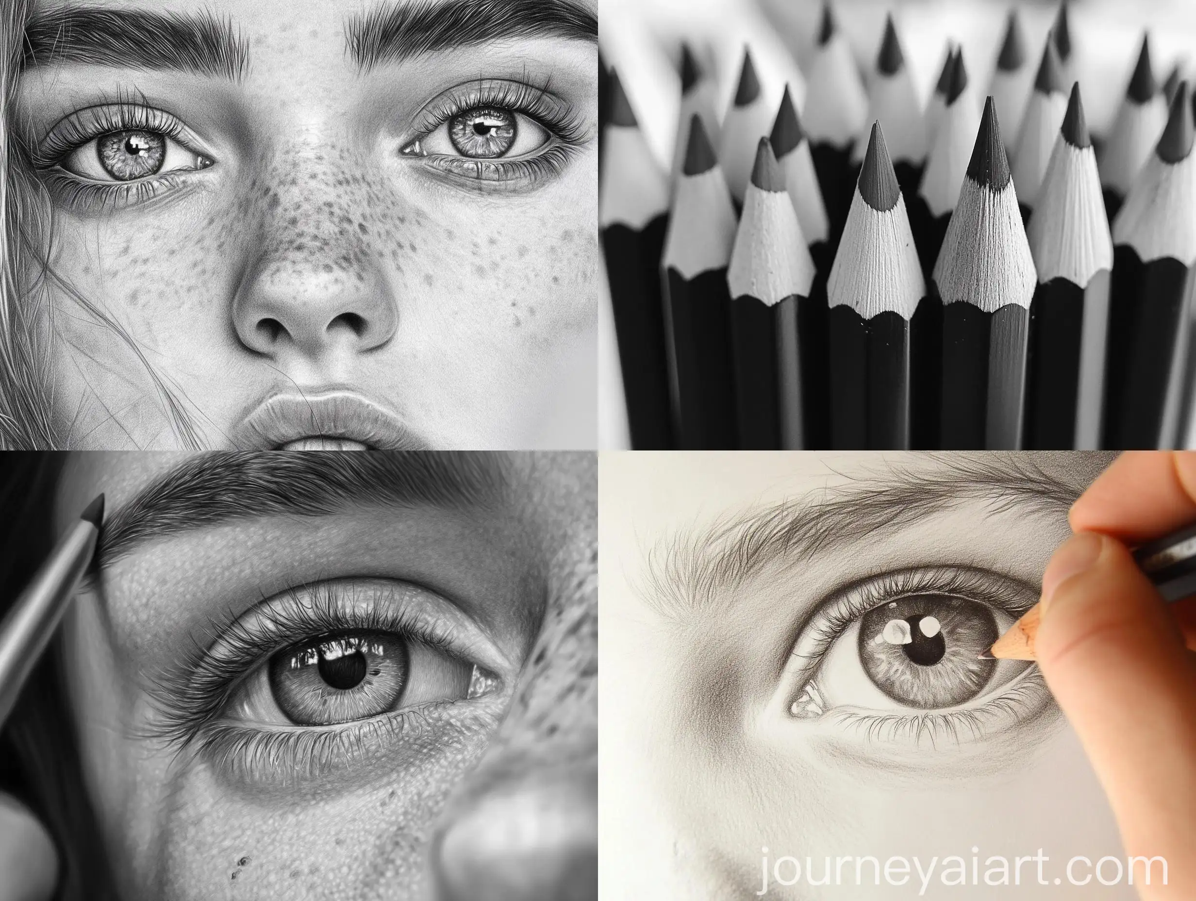 Colorful-Pencils-Arranged-in-Geometric-Patterns